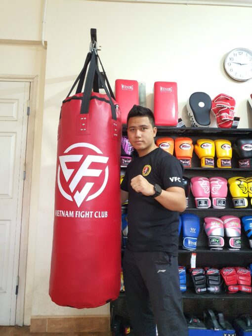 BAO ĐẤM BOXING 1.2m D45cm - ĐỎ - Ảnh 2