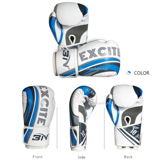 GĂNG TAY BOXING BN EXCITE - TRẮNG - Ảnh 3