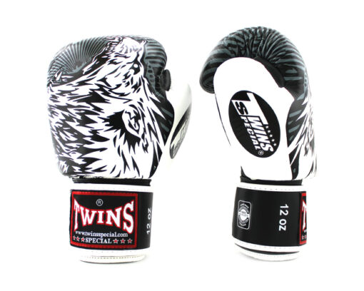 GĂNG TAY BOXING TWINS FBGVL3-50 SÓI TRẮNG