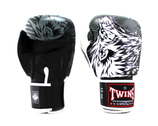 GĂNG TAY BOXING TWINS FBGVL3-50 SÓI TRẮNG - Ảnh 2