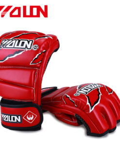 GĂNG TAY MMA KICKBOXING BOXING WOLON - ĐỎ