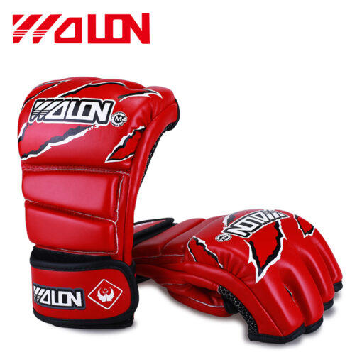 GĂNG TAY MMA KICKBOXING BOXING WOLON - ĐỎ