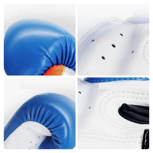 GĂNG TAY BOXING TRẺ EM BN - XANH - Ảnh 4