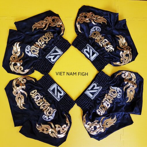 QUẦN MUAY THAI ANOTHERBOXER - ĐEN - Ảnh 2