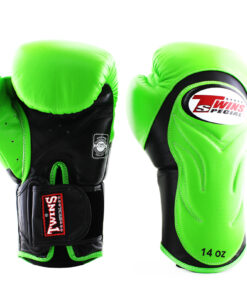 GĂNG TAY BOXING TWINS EXTRA DESIGN BGVL6 - ĐEN XANH