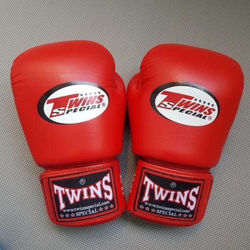 GĂNG TAY BOXING TWINS BGVL3 - ĐỎ - Ảnh 4