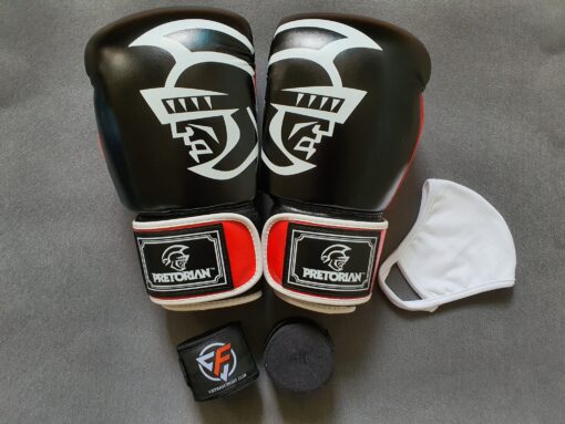 GĂNG TAY BOXING PRETORIAN - ĐEN ĐỎ - Ảnh 2
