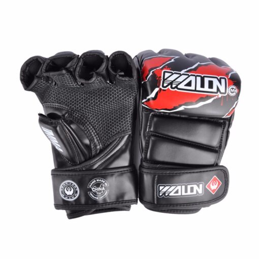 GĂNG TAY MMA KICKBOXING BOXING WOLON- ĐEN - Ảnh 4