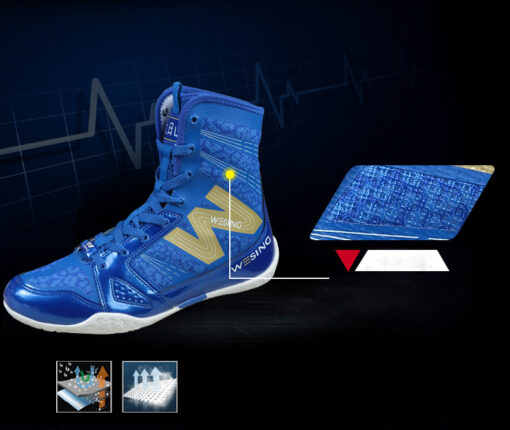 GIÀY BOXING WESING SHOES - XANH - Ảnh 2