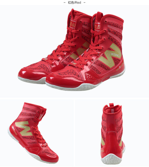 GIÀY BOXING WESING SHOES - ĐỎ - Ảnh 4