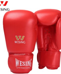 GĂNG TAY BOXING THI ĐẤU WESING - ĐỎ