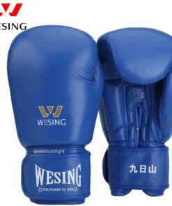 GĂNG TAY BOXING THI ĐẤU WESING - XANH