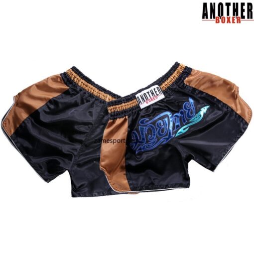 QUẦN MUAY THAI ANOTHERBOXER -  ĐEN NÂU