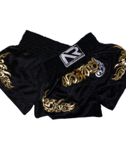 QUẦN MUAY THAI ANOTHERBOXER - ĐEN