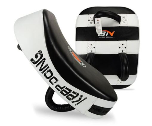 ĐÍCH ĐÁ KHIÊN BN CURVED KICKING SHIELD - ĐEN TRẮNG - Ảnh 2