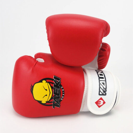GĂNG TAY BOXING TRẺ EM WOLON - ĐỎ - Ảnh 2