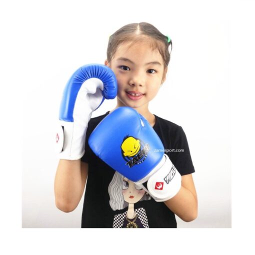 GĂNG TAY BOXING TRẺ EM WOLON - XANH - Ảnh 2
