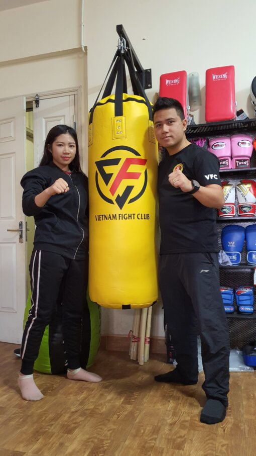 BAO ĐẤM BOXING 1.2m D45cm - VÀNG - Ảnh 2
