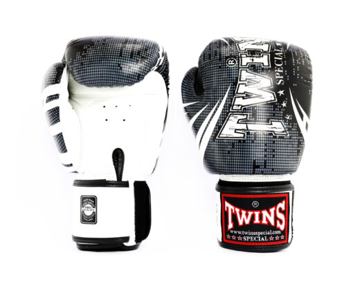 GĂNG TAY BOXING TWINS HỌA TIẾT FBGVL3-TW5 ĐEN TRẮNG - Ảnh 3