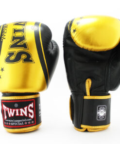 GĂNG TAY BOXING TWINS HỌA TIẾT FBGVL3-TW4 VÀNG ĐEN