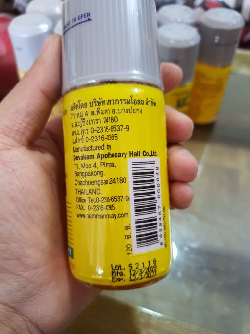 DẦU MUAY THAI  BOXING NAMMAN 120ml - Ảnh 3