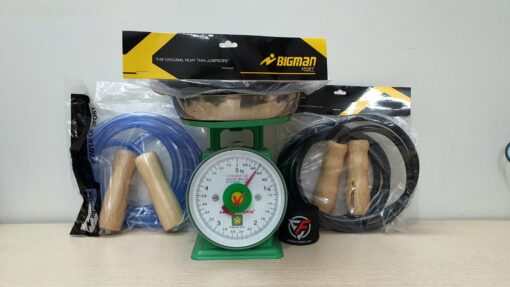 DÂY NHẢY BIGMAN 500gr JUMP ROPE - ĐEN - Ảnh 2