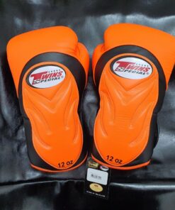 GĂNG TAY BOXING TWINS EXTRA DESIGN BGVL6 - ĐEN CAM