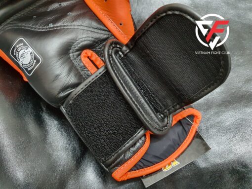 GĂNG TAY BOXING TWINS EXTRA DESIGN BGVL6 - ĐEN CAM - Ảnh 6