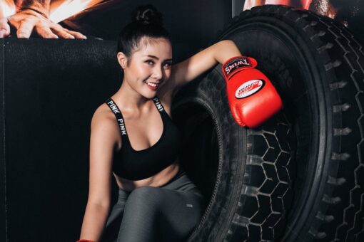 GĂNG TAY BOXING TWINS BGVL3 - ĐỎ - Ảnh 5