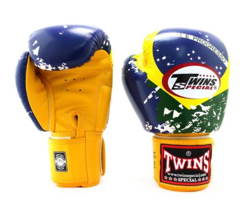 GĂNG TAY BOXING TWINS HỌA TIẾT CỜ BRAZIL - Ảnh 2