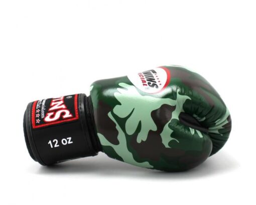 GĂNG TAY BOXING TWINS CAMO - XANH LÁ - Ảnh 3