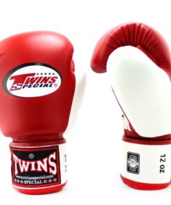 GĂNG TAY BOXING TWINS 2 TONE – ĐỎ TRẮNG