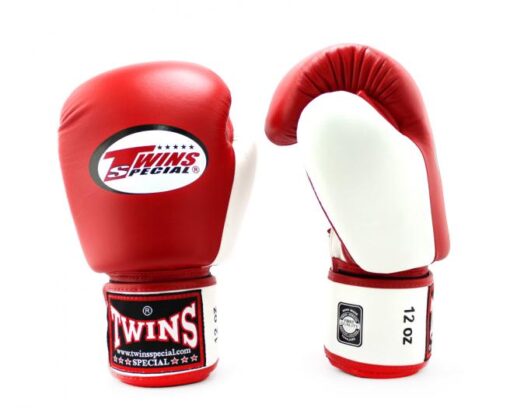 GĂNG TAY BOXING TWINS 2 TONE – ĐỎ TRẮNG