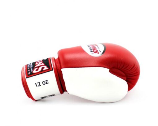 GĂNG TAY BOXING TWINS 2 TONE – ĐỎ TRẮNG - Ảnh 2
