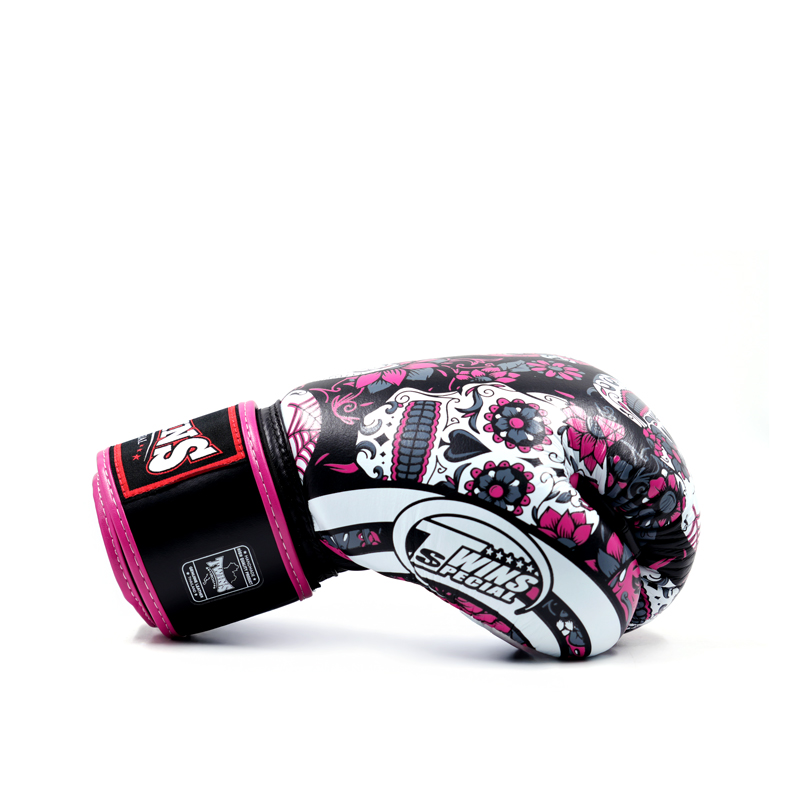 GĂNG TAY BOXING TWINS FBGVL4-53 SKULL HỒNG - Ảnh 3