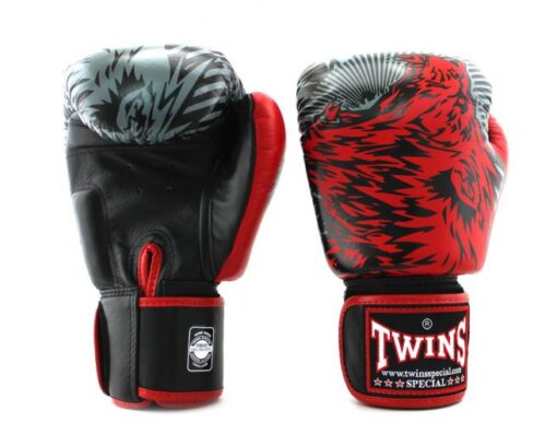 GĂNG TAY BOXING TWINS FBGVL3-50 SÓI ĐỎ - Ảnh 3