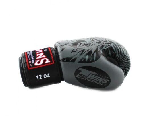 GĂNG TAY BOXING TWINS FBGVL3-50 SÓI XÁM - Ảnh 2