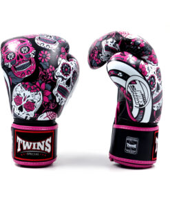 GĂNG TAY BOXING TWINS FBGVL4-53 SKULL HỒNG