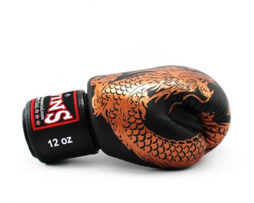 GĂNG TAY BOXING TWINS FBGVL3-49 RỒNG COPPER - Ảnh 3