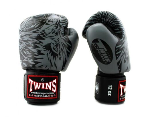 GĂNG TAY BOXING TWINS FBGVL3-50 SÓI XÁM