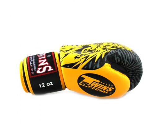 GĂNG TAY BOXING TWINS FBGVL3-50 SÓI VÀNG - Ảnh 3