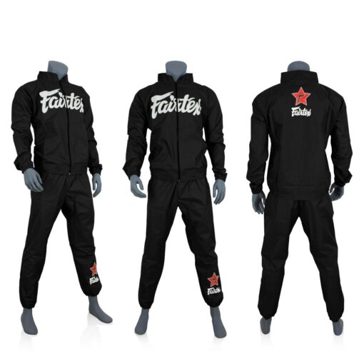 ÉP CÂN FAIRTEX SAUNA SUITS VS2 ĐEN - Ảnh 8