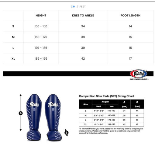 BẢO HỘ CHÂN FAIRTEX SHIN GUARD SP5 ĐEN - Ảnh 6
