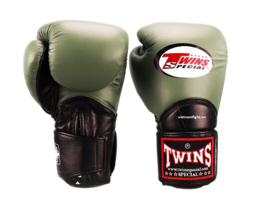 Găng Tay Boxing Twins BGVL11 - Olive Black - Ảnh 3