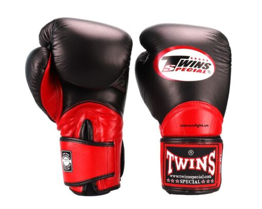 Găng Tay Boxing Twins BGVL11 - Đen Đỏ - Ảnh 2