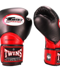 Găng Tay Boxing Twins BGVL11 - Đen Đỏ