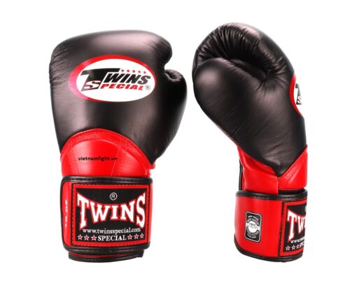 Găng Tay Boxing Twins BGVL11 - Đen Đỏ