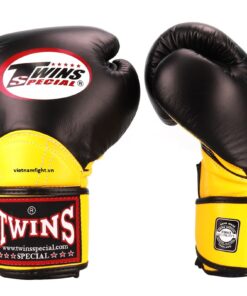 Găng Tay Boxing Twins BGVL11 - Đen Vàng