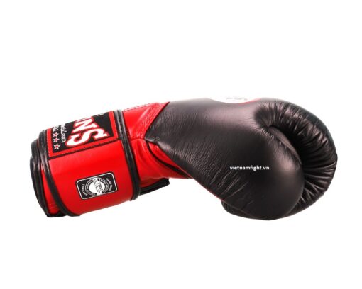 Găng Tay Boxing Twins BGVL11 - Đen Đỏ - Ảnh 3