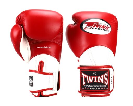 Găng Tay Boxing Twins BGVL11 - Đỏ Trắng - Ảnh 2